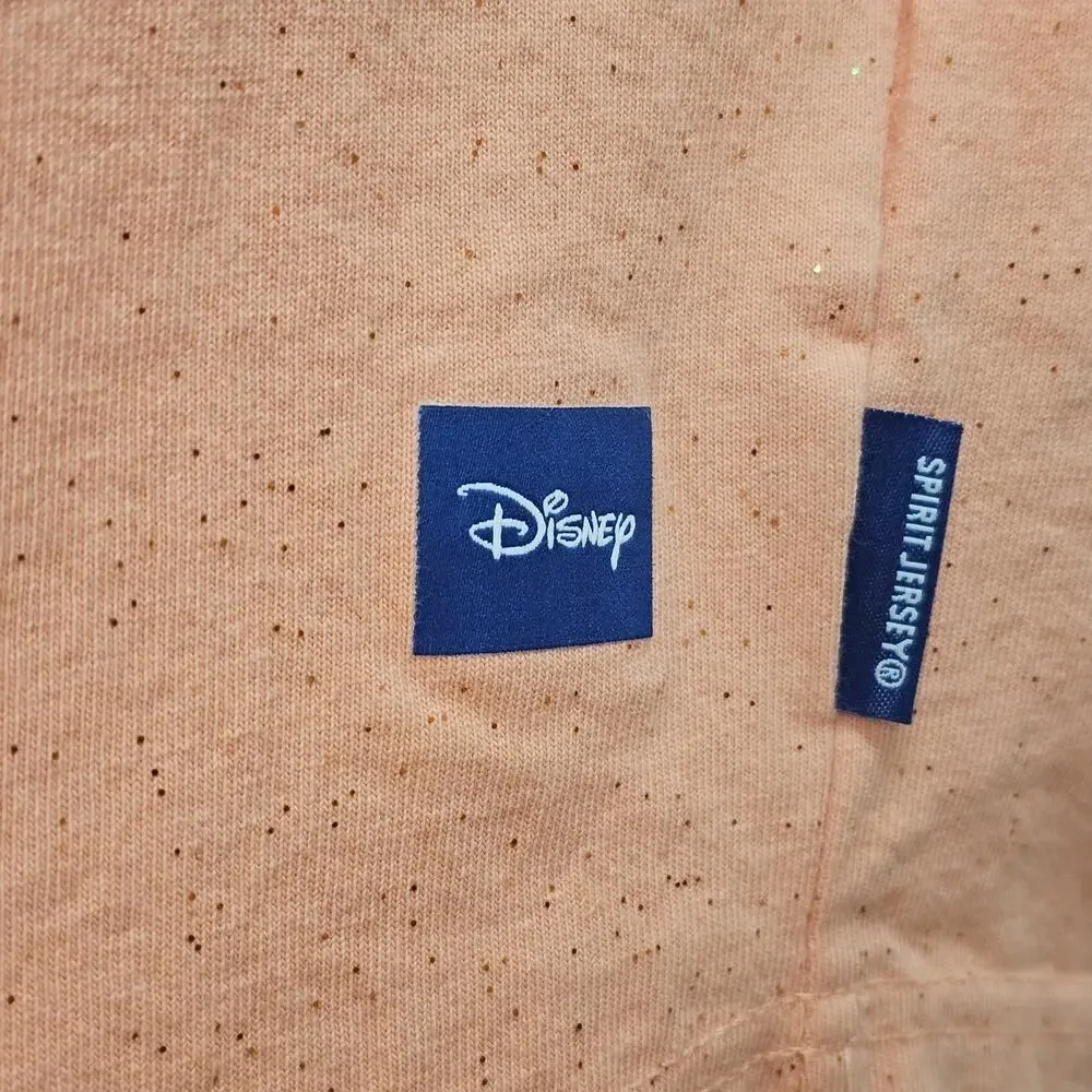 Walt Disney World Spirit Jersey For Adults - Peach Punch - Rose Gold Unisex Sz M